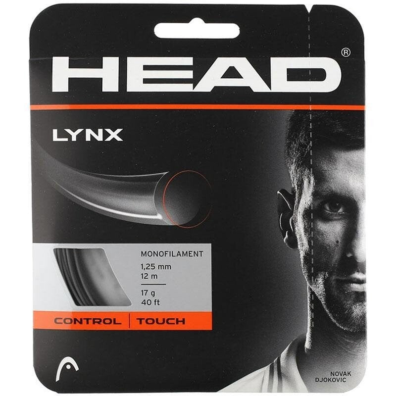 HEAD Lynx 1.25mm Tennis String Set Anthracite