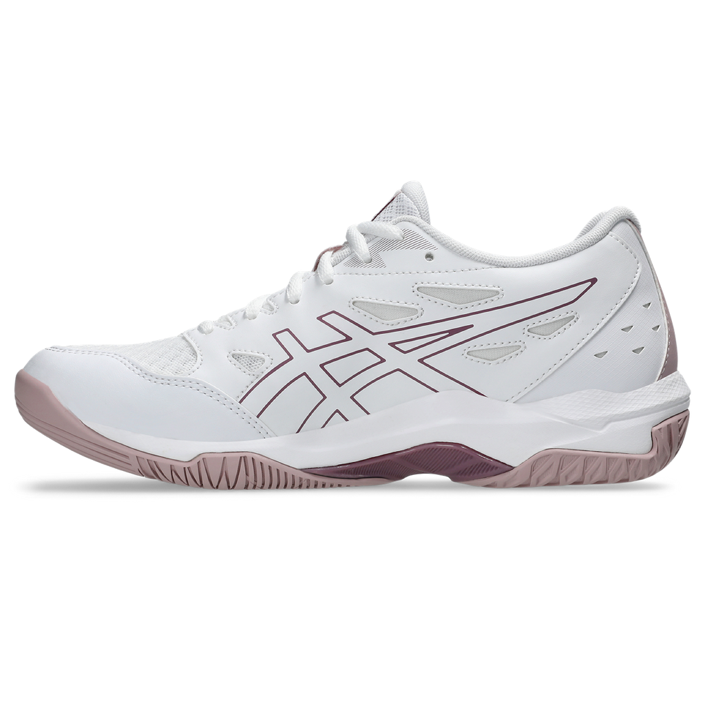 Asics Women's Gel Rocket 11 Indoor Court Shoes White Watershed Rose