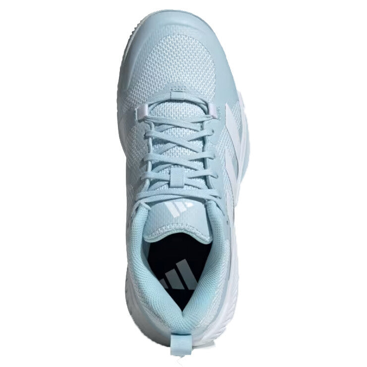 Adidas Women's Court Team Bounce 2.0 Indoor Court Shoe Ice Blue