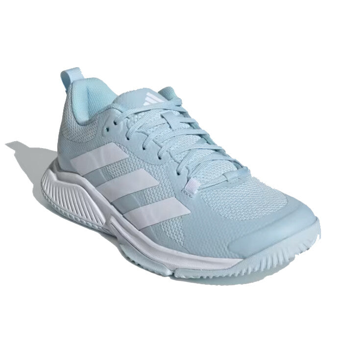 Adidas Women's Court Team Bounce 2.0 Indoor Court Shoe Ice Blue