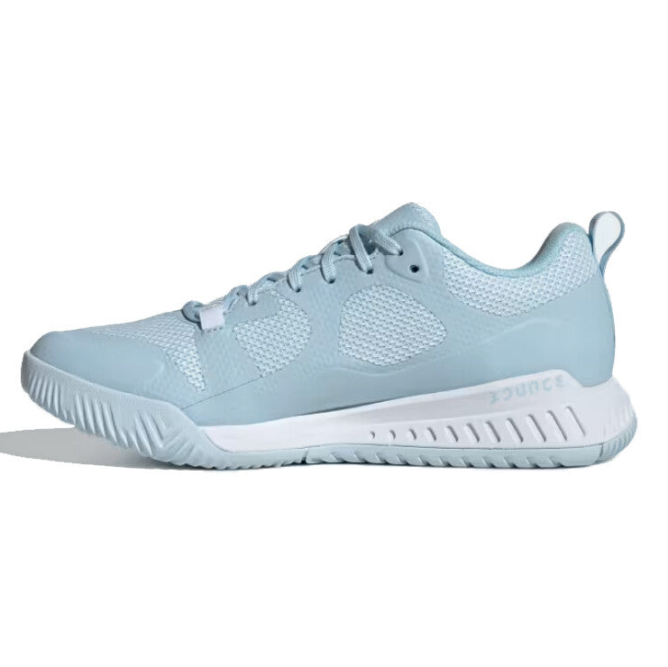 Adidas Women's Court Team Bounce 2.0 Indoor Court Shoe Ice Blue