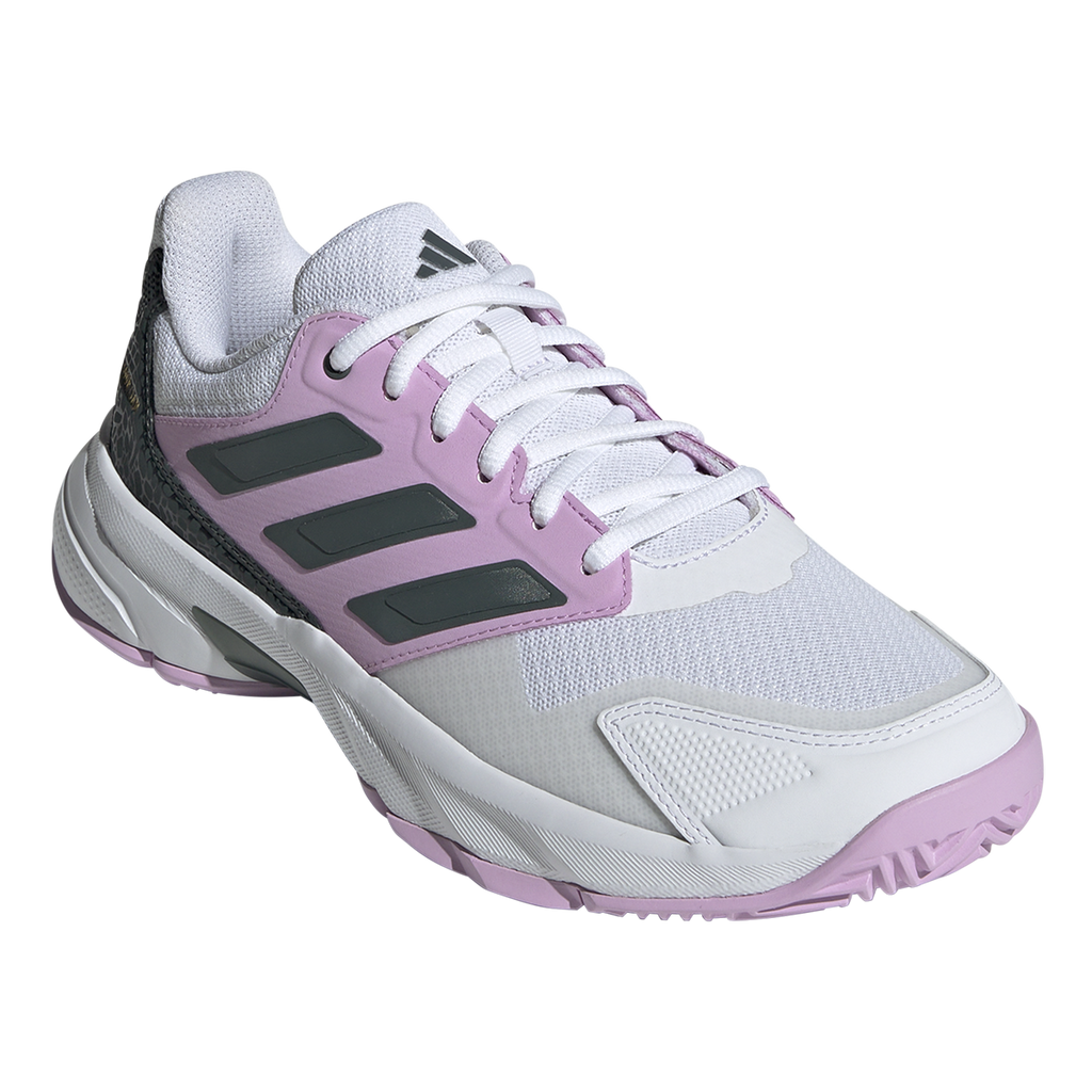 Adidas Women's CourtJam Control 3 Tennis Shoes White