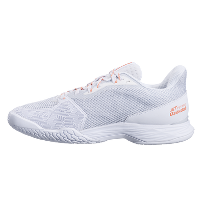 Babolat Women's Jet Tere Tennis Shoes White Living Coral