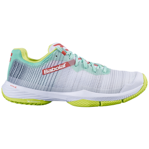 Babolat Women's Jet Ritma Padel Shoe Grey Spring Bouquet