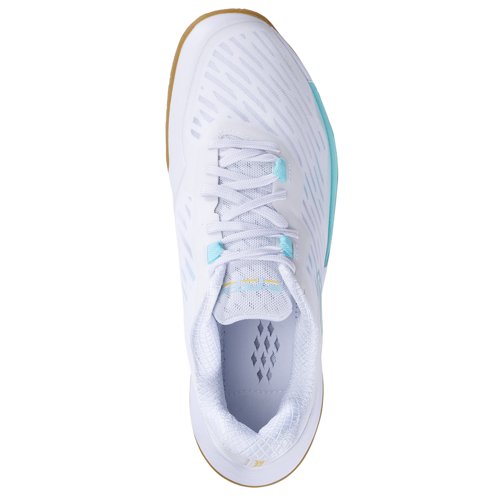 Babolat Women's Shadow Tour 5 Indoor Shoes White Cockatoo