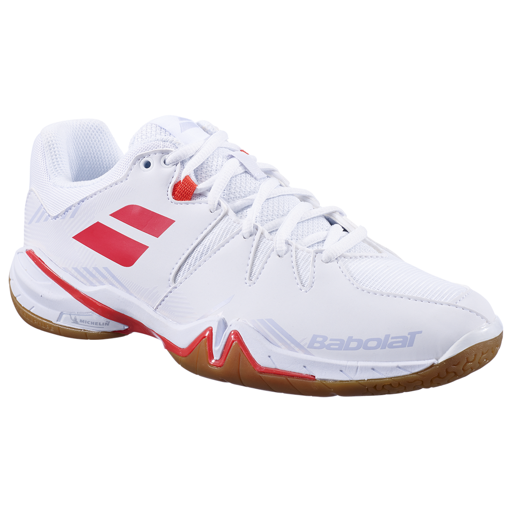 Babolat Women's Shadow Spirit Indoor Shoes White Lavender