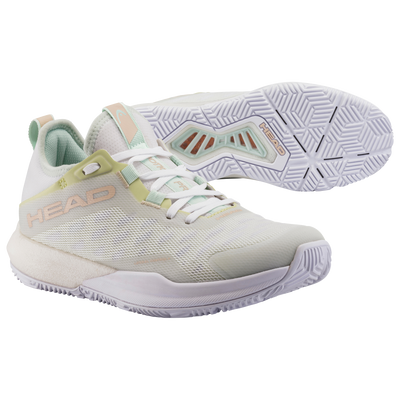 Head Women's Motion Pro Padel Shoes White Aqua