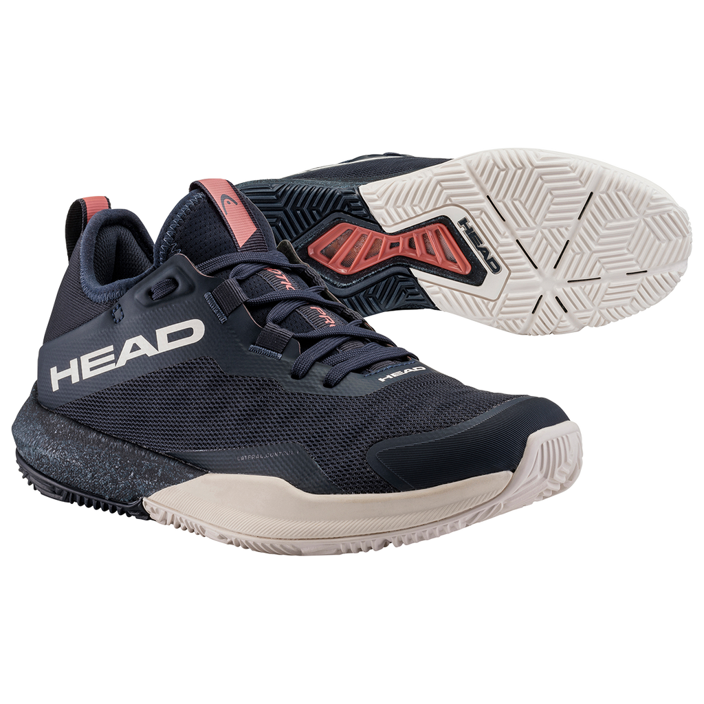 HEAD Women's Motion Pro Padel Shoes Blueberry White