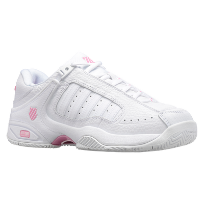 K-Swiss Women's Defier RS Tennis Shoes White Sachet Pink