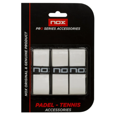 Nox Pro Overgrips - 3 Pack White