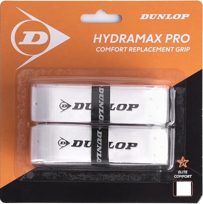 Dunlop Hydramax Pro Replacment Grip 2 Pack White