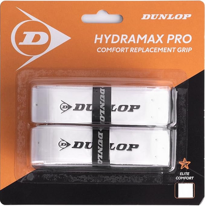 Dunlop Hydramax Pro Replacment Grip 2 Pack White