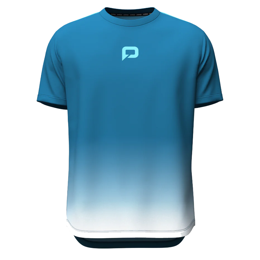 Pallap Men's Tech T-Shirt Petrol Blue