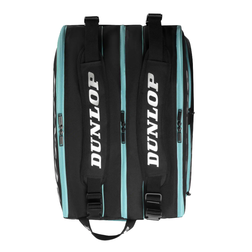Dunlop Elite Padel Bag Black/Petrol Green