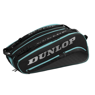 Dunlop Elite Padel Bag Black/Petrol Green