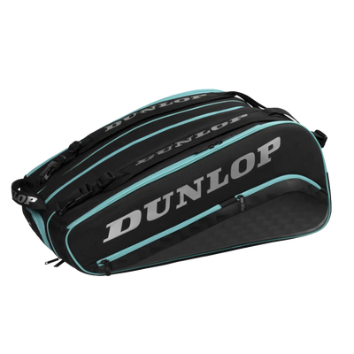 Dunlop Elite Padel Bag Black/Petrol Green