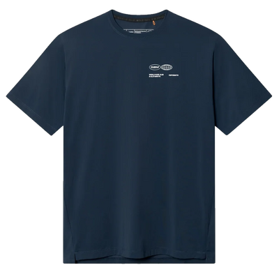 Cuera Men's On Court Airy Logo T-Shirt Navy
