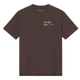 Cuera Men's On Court Airy Logo T-Shirt Dark Brown
