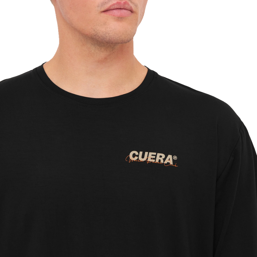 Cuera Men's Active Light Weight T-Shirt Black