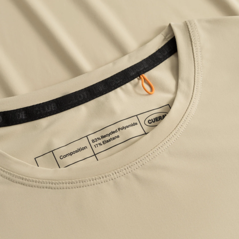 Cuera Men's Active Light Weight T-Shirt Sand