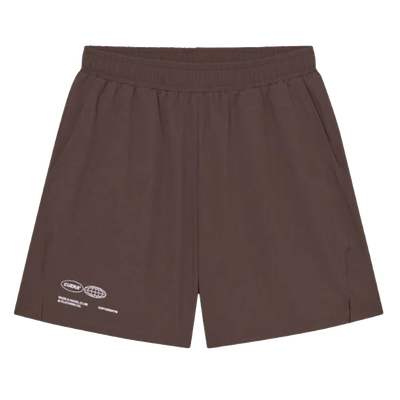 Cuera Men's Active Globe Shorts Dark Brown