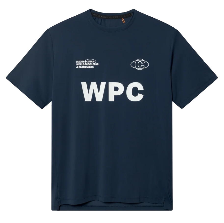 Cuera Men's Active WPC Light Weight T-Shirt Navy