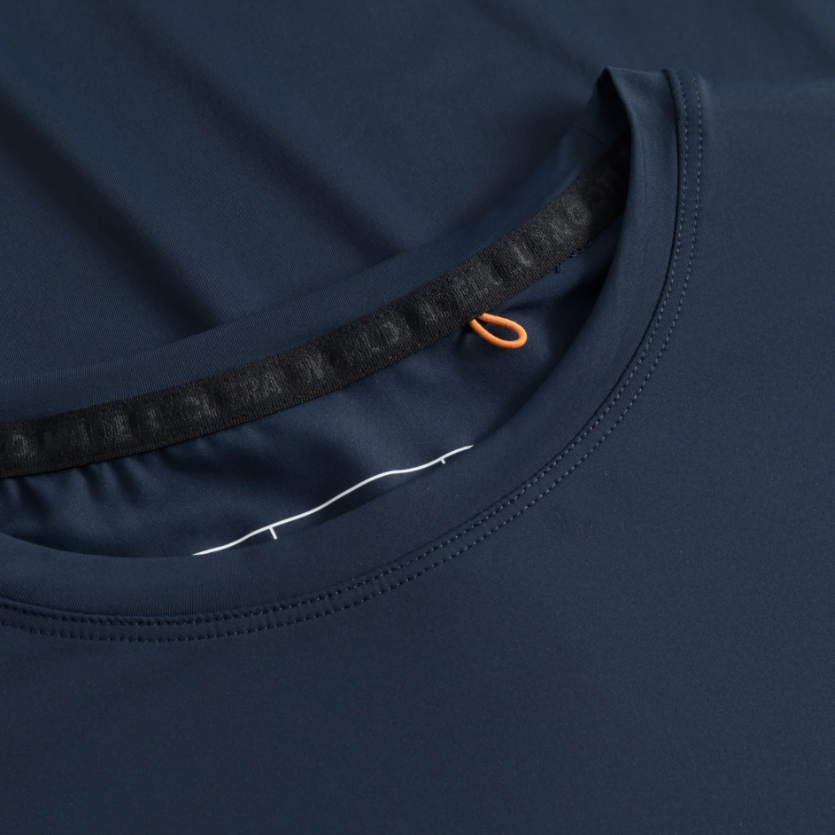 Cuera Men's Active WPC Light Weight T-Shirt Navy