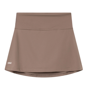 Cuera Women's On Court 2 In 1 Skirt Walnut