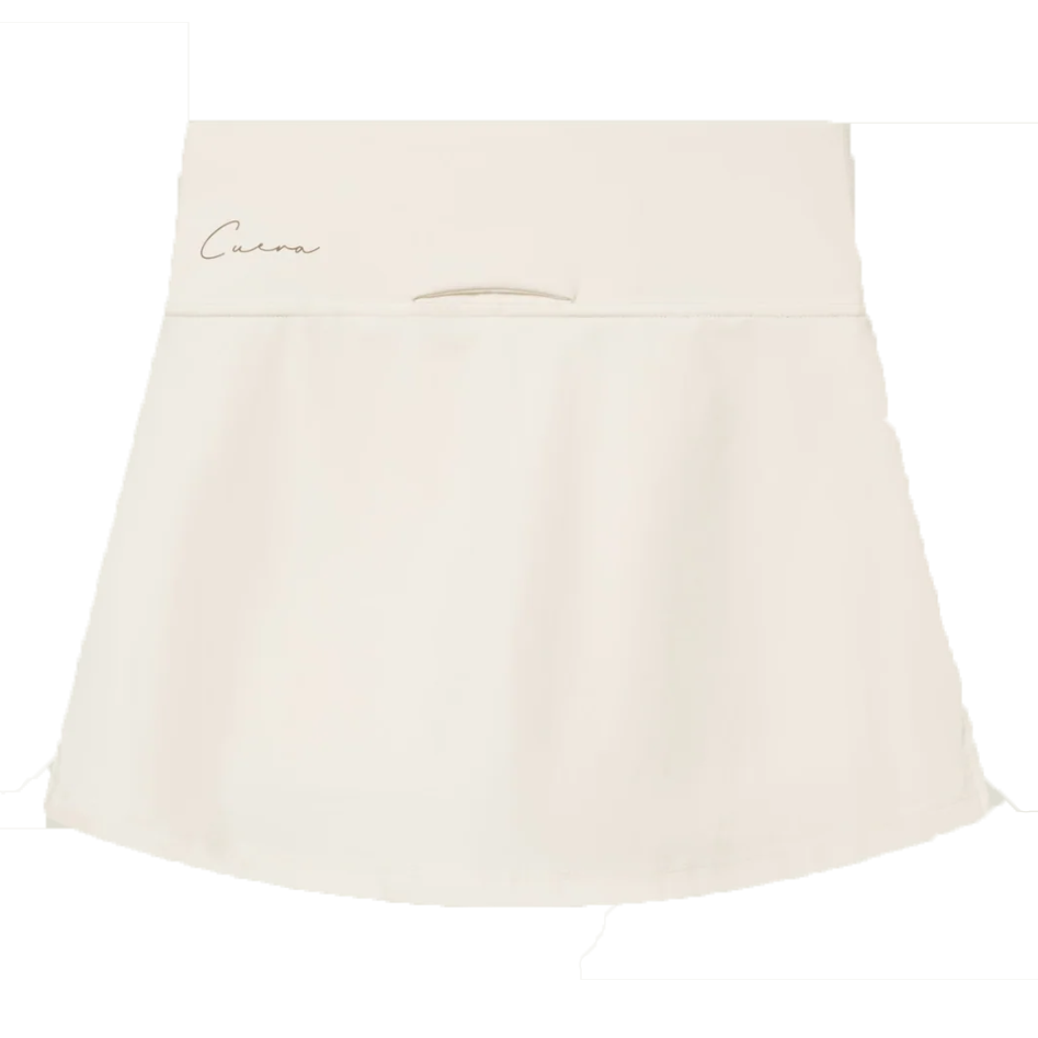 Cuera Women's On Court 2 In 1 Skirt Off White