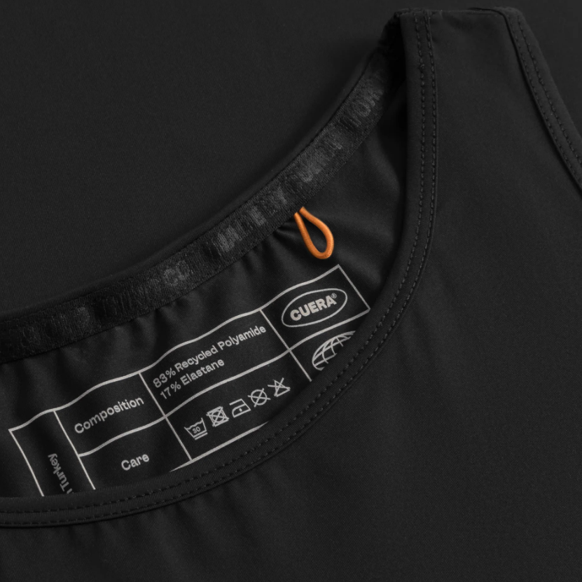 Cuera Women's On Court Cropped Tank Top Black