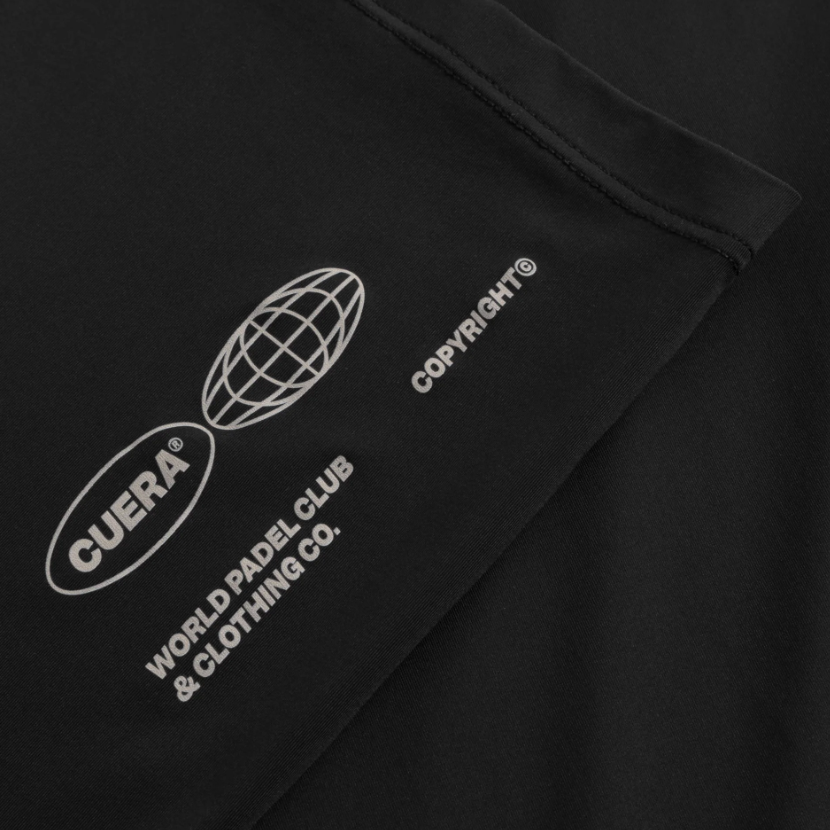 Cuera Women's On Court Cropped Tank Top Black