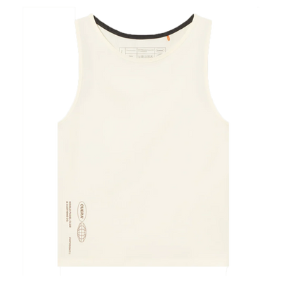 Cuera Women's On Court Cropped Tank Top Off White
