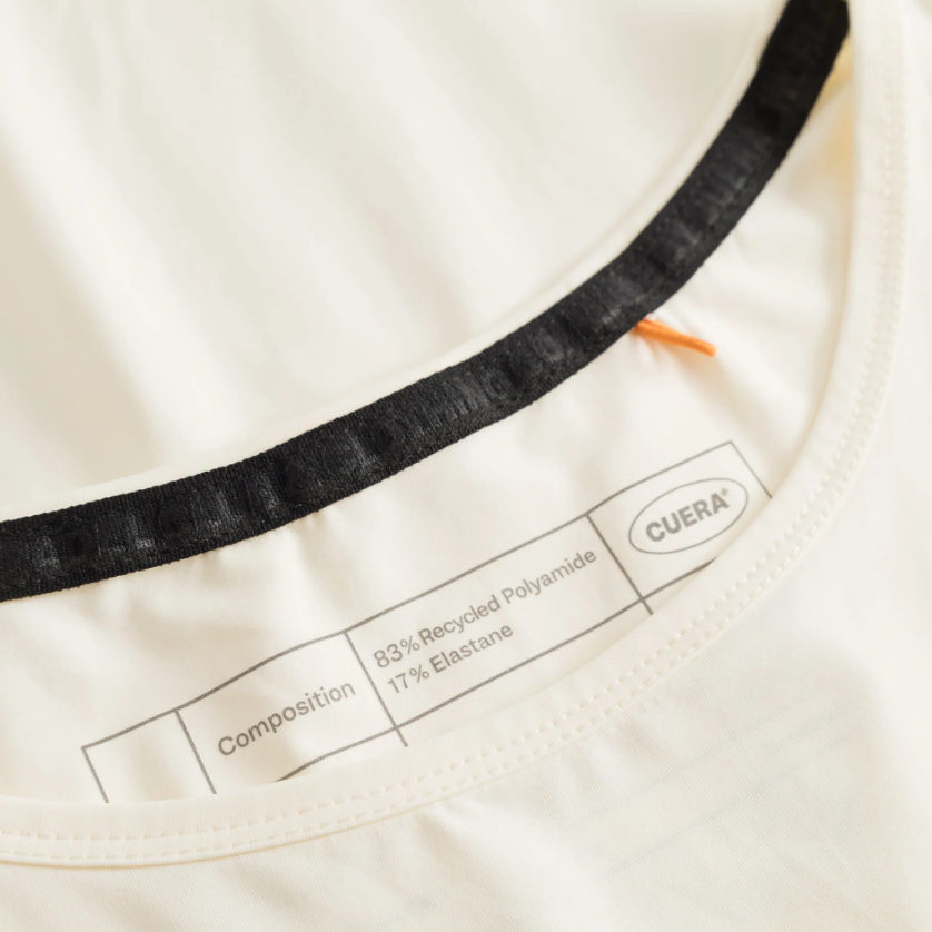 Cuera Women's On Court Cropped Tank Top Off White