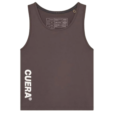 Cuera Women's On Court Slim Tank Top Dark Brown