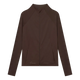 Cuera Women's Active Zip Jacket Dark Brown
