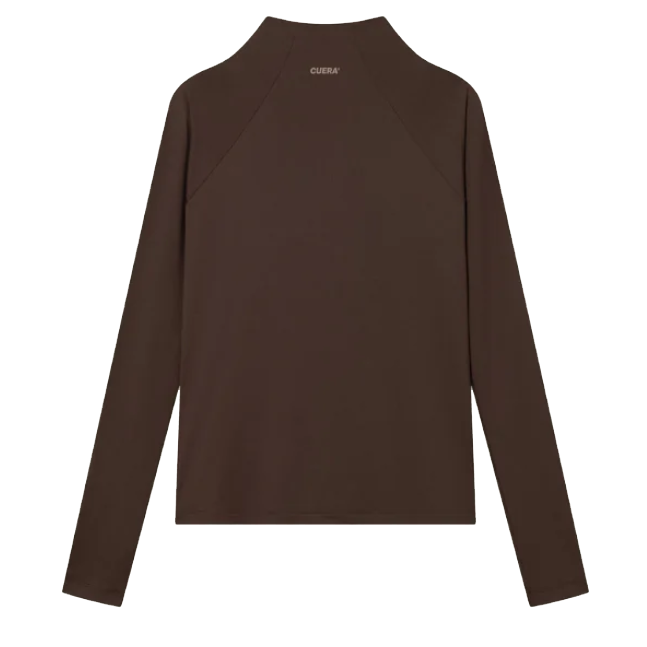 Cuera Women's Active Zip Jacket Dark Brown