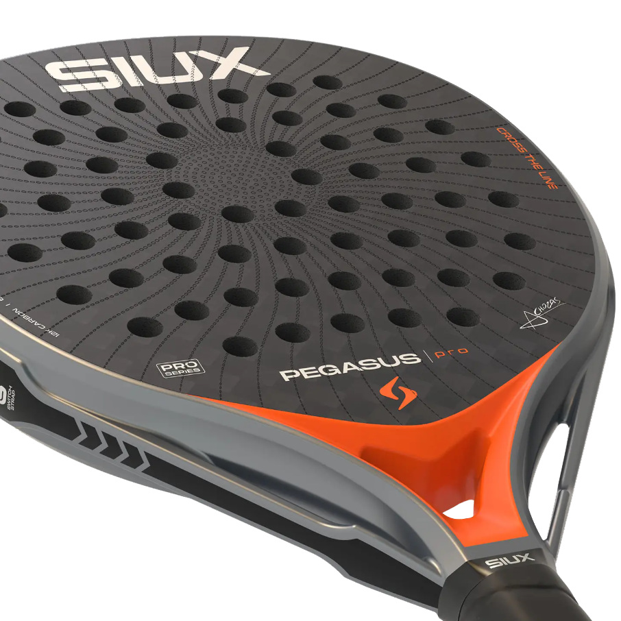 Siux Pegasus Pro Lava Orange Padel Racket 2026