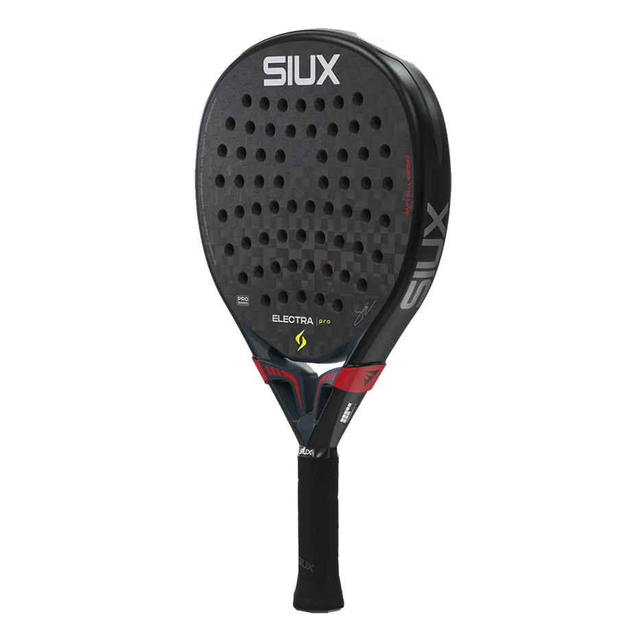 Sioux Red Racket Siux Electra Pro Shadow Red Padel Racket 2026 – PDHSports