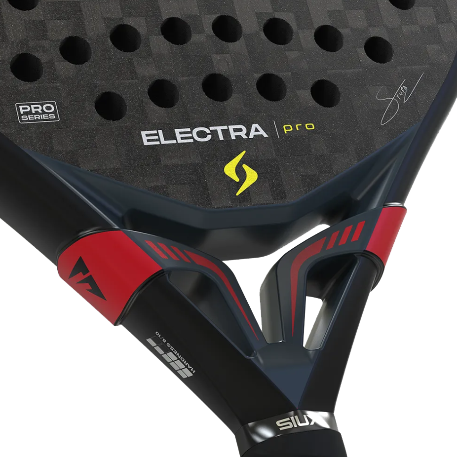 Winged Shadow Racket Stats Siux Electra Pro Shadow Red Padel Racket 2026 – PDHSports