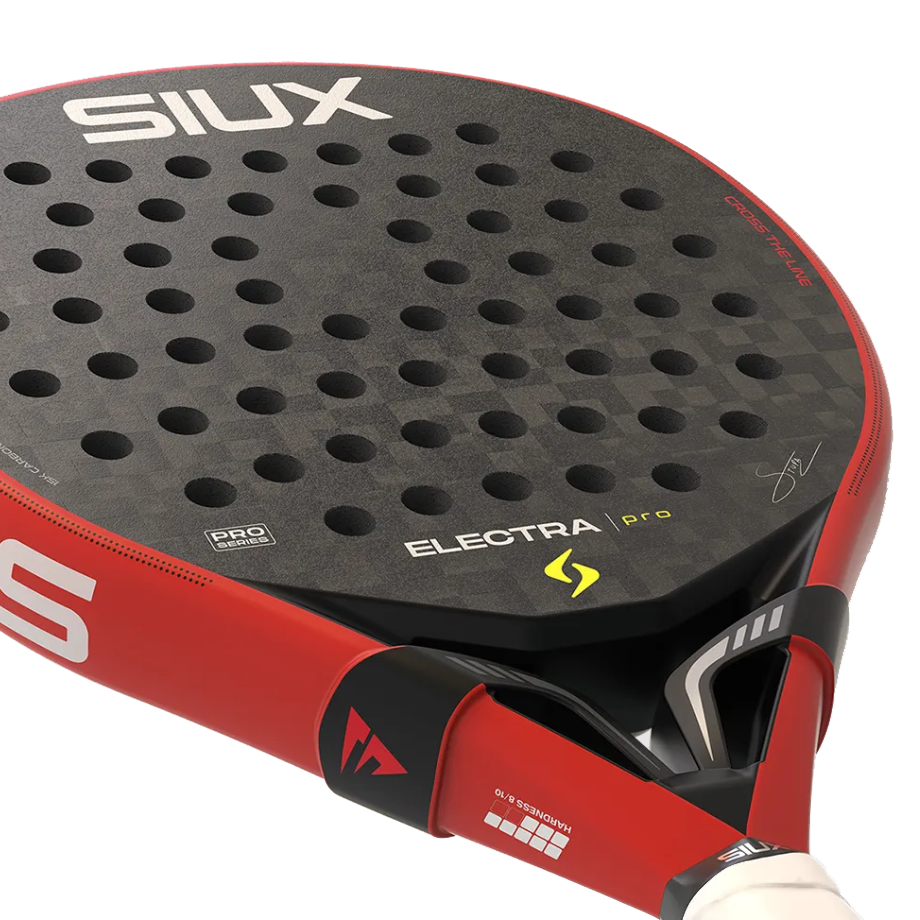 Siux Electra Pro Fire Red Padel Racket 2026