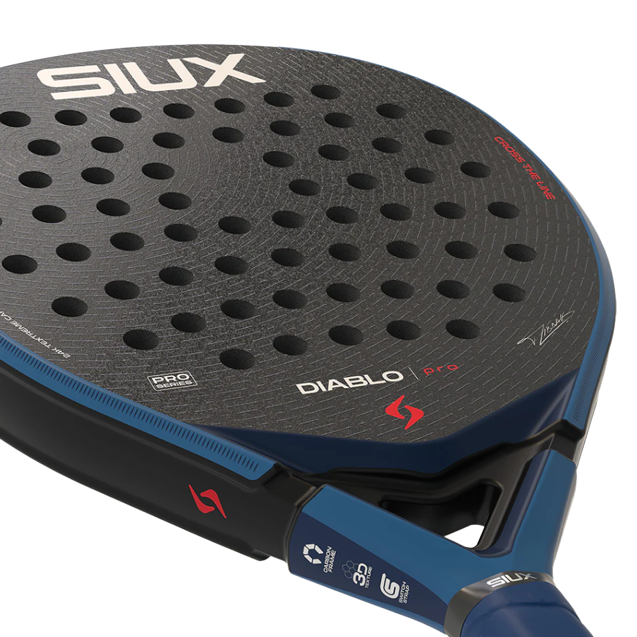 Siux Diablo Pro Royal Blue Padel Racket 2026