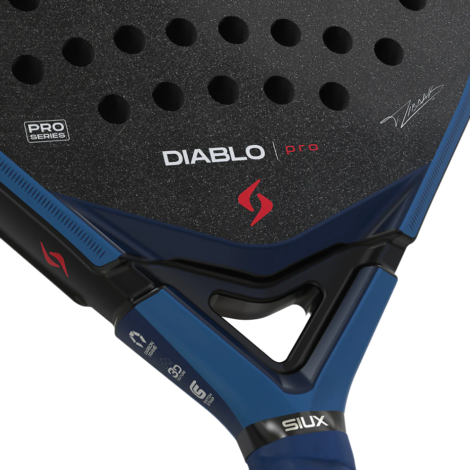 Siux Diablo Pro Royal Blue Padel Racket 2026