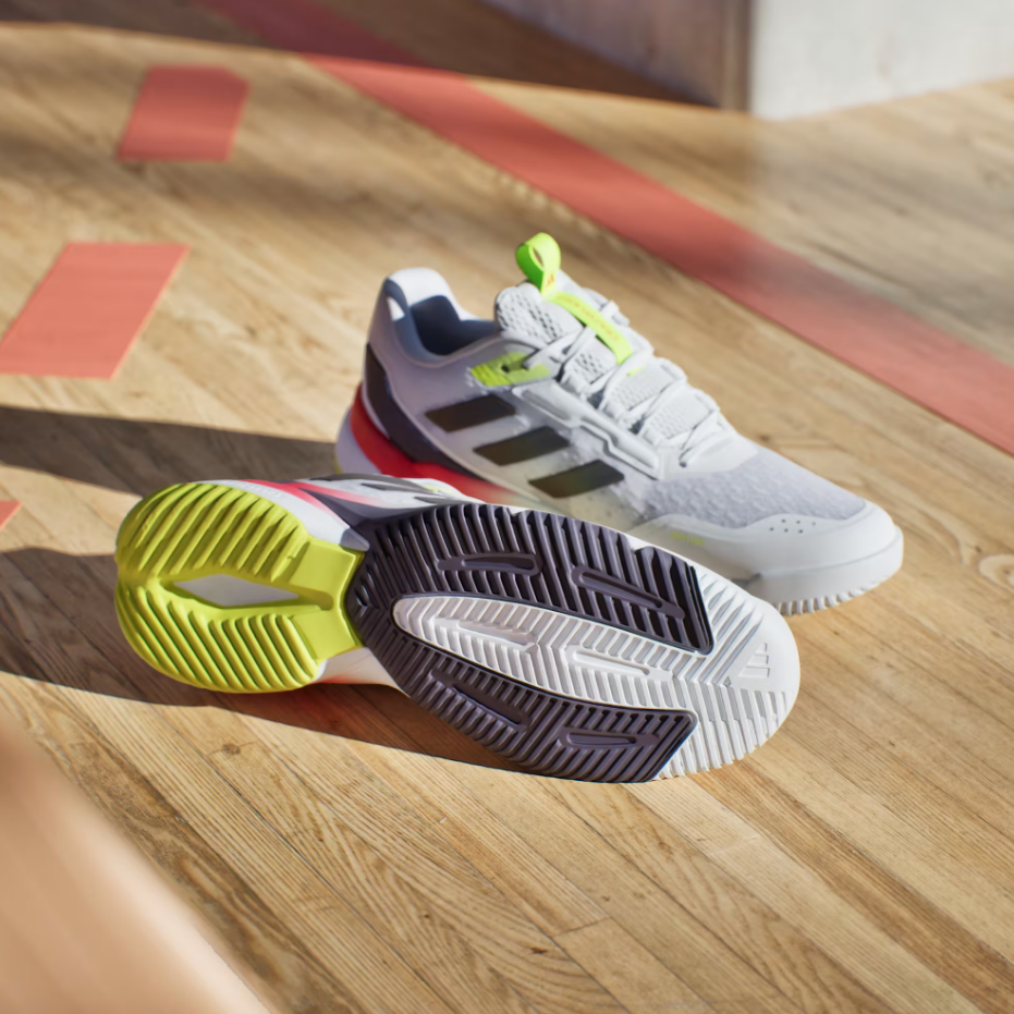 Adidas Men's Crazyflight 6 Indoor Court Shoes FW25 White/Aurora Met