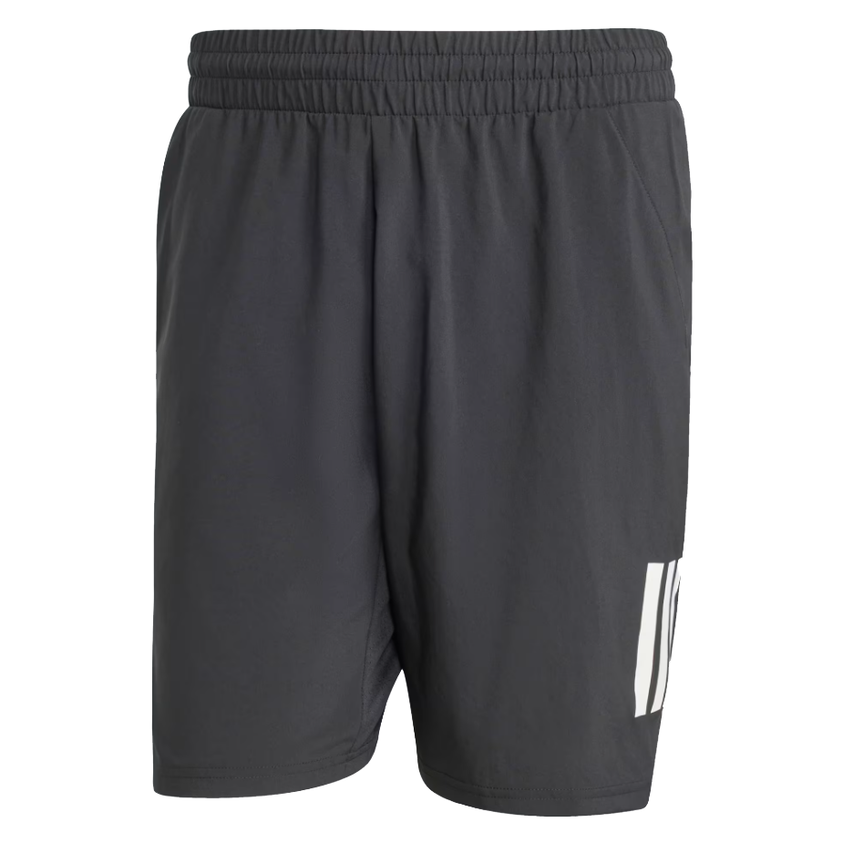 Adidas Men's Club 3 Stripe Shorts Black