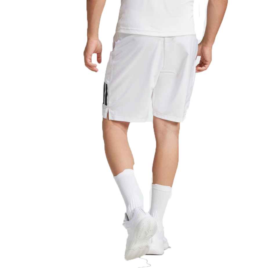 Adidas Men's Club 3 Stripe Shorts White
