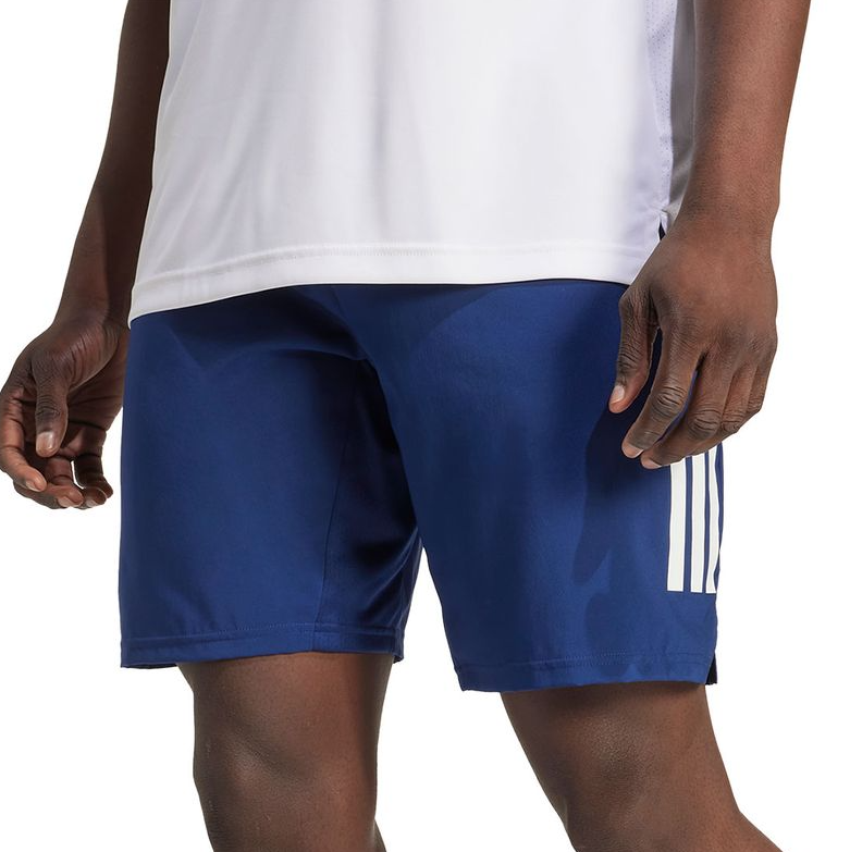 Adidas Men's Club 3 Stripe Shorts Navy