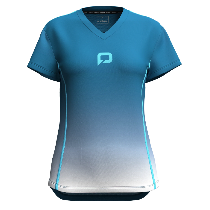 Pallap Women's Technical T-Shirt Petrol Blue