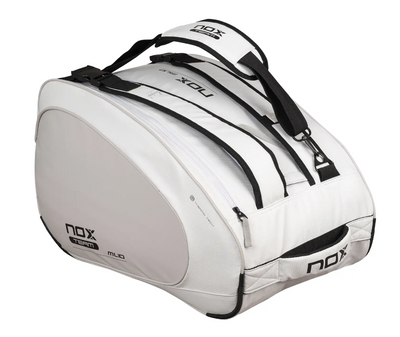 Nox ML10 Team Padel Racket Bag White Grey