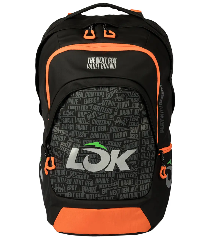 Lok Maxx Gen 2 Backpack Black/Orange
