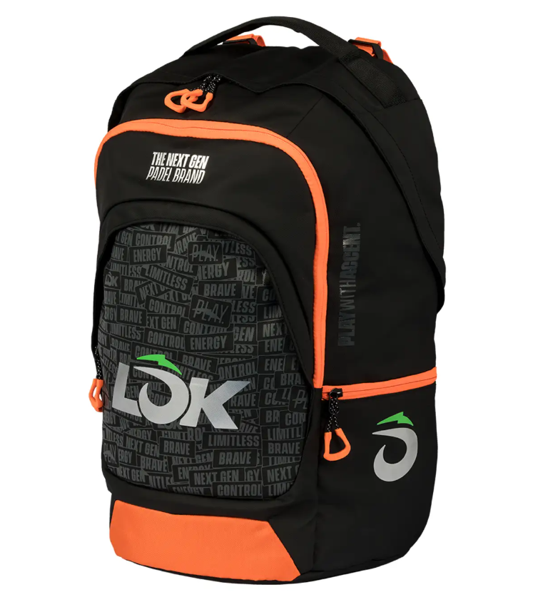 Lok Maxx Gen 2 Backpack Black/Orange